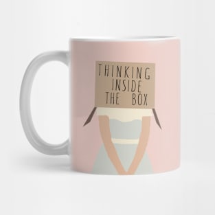 Thinking inside the box Mug